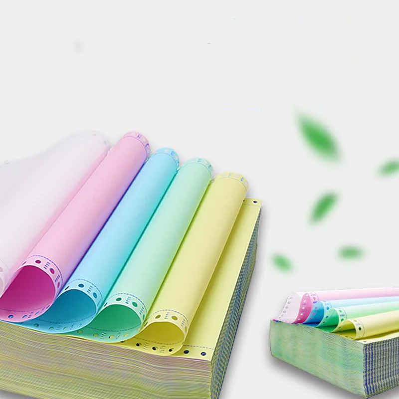 High Quality Carbonless Copy Paper 100% primary pulp 3 ply ncr computer form paper ncr paper a4