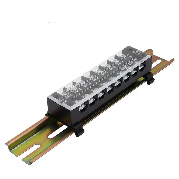 Manufacturer Custom TB4512 45A 600V Terminal Block Connector Din Rail Blocks Terminal