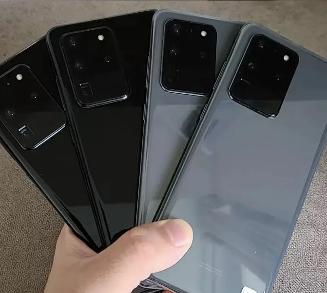 Used iphone/samsung Original celulares For Samsung S20 ultra 5G smartphones Wholesale unlocked S9+ S10 S20 S21 second hand