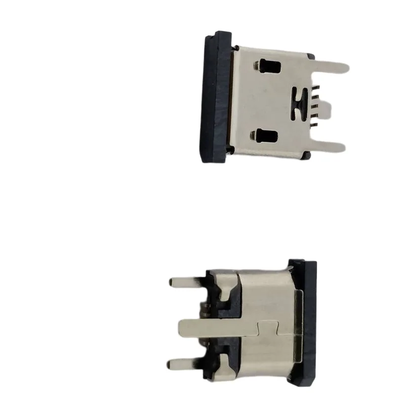 Factory price 5P Micro USB Connector Charging Port Short Pin Plug straight Connector