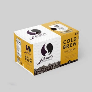 Пользовательские печатные пивные коробки для доставки 2/6/12/24 Pack