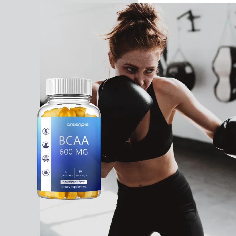 High Quality Vitamin BCAA Gummy Supplement Sports Nutrition with Branched-Chain Amino Acids Supports Muscle Recovery
