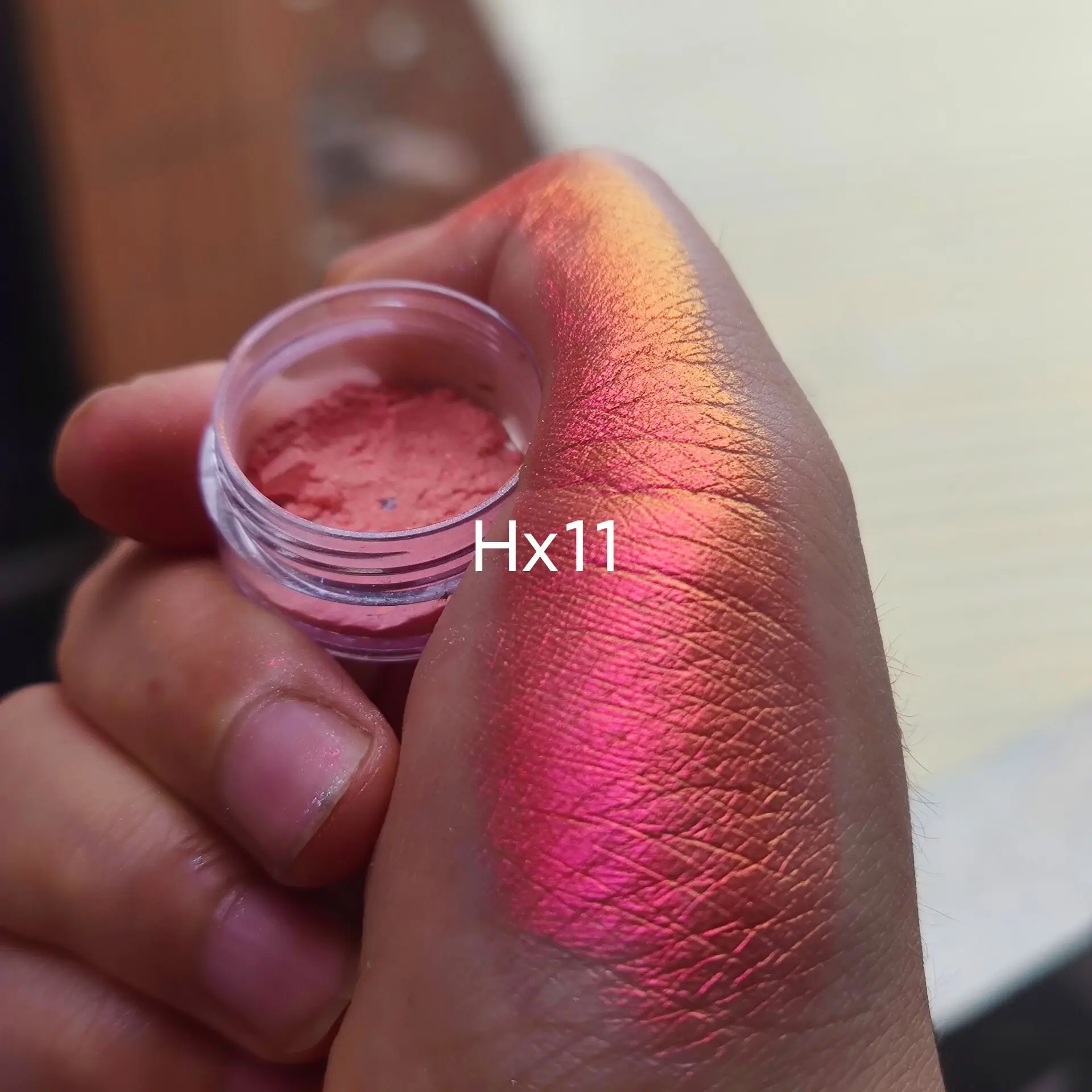 Chameleon Loose Eyeshadow Glitter shinny private label makeup chameleon duo chrome pigment pastel multichrome eyeshadow 0.2g