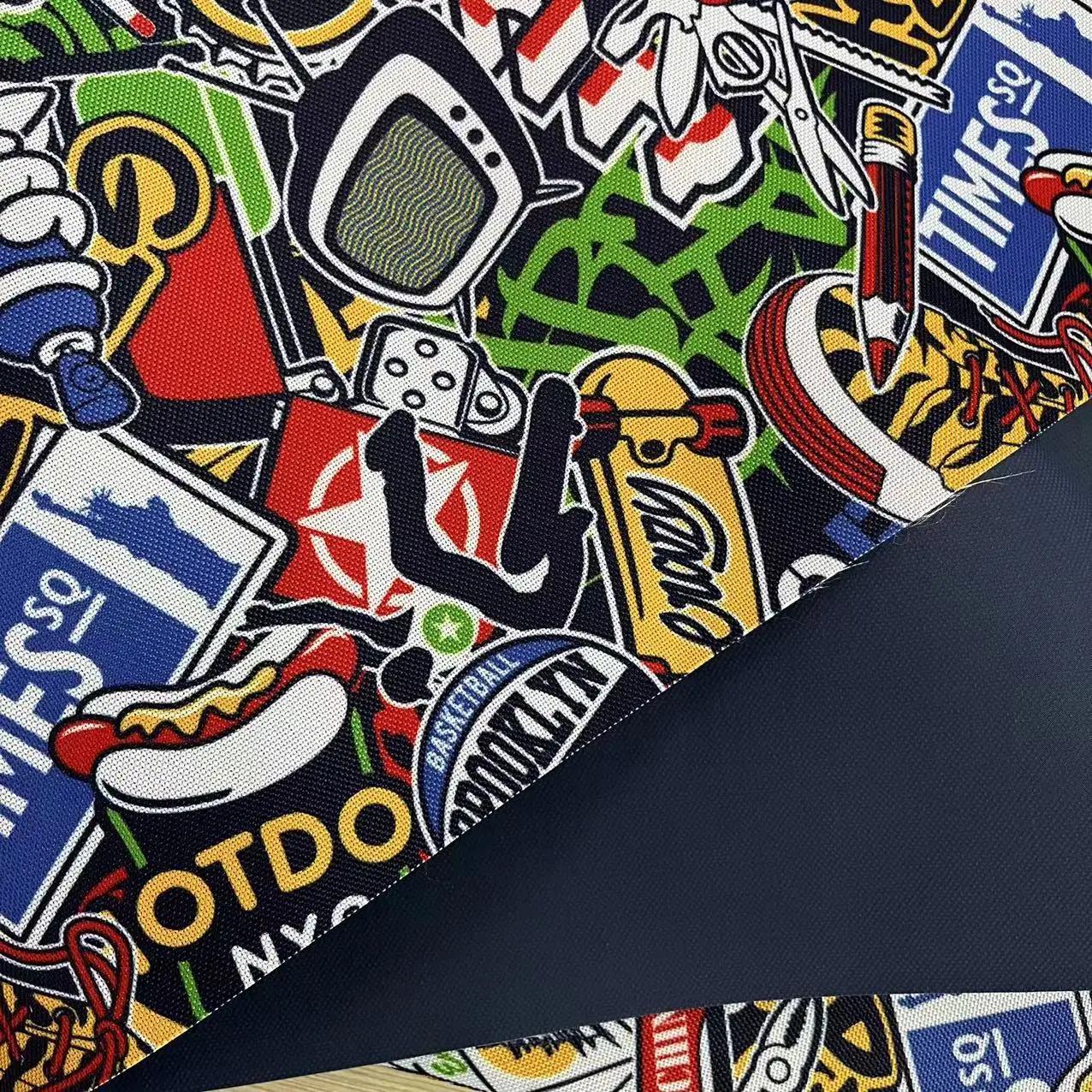 Custom fabric printing 100% polyester fabric 300D 600D 900D digital oxford printing fabric