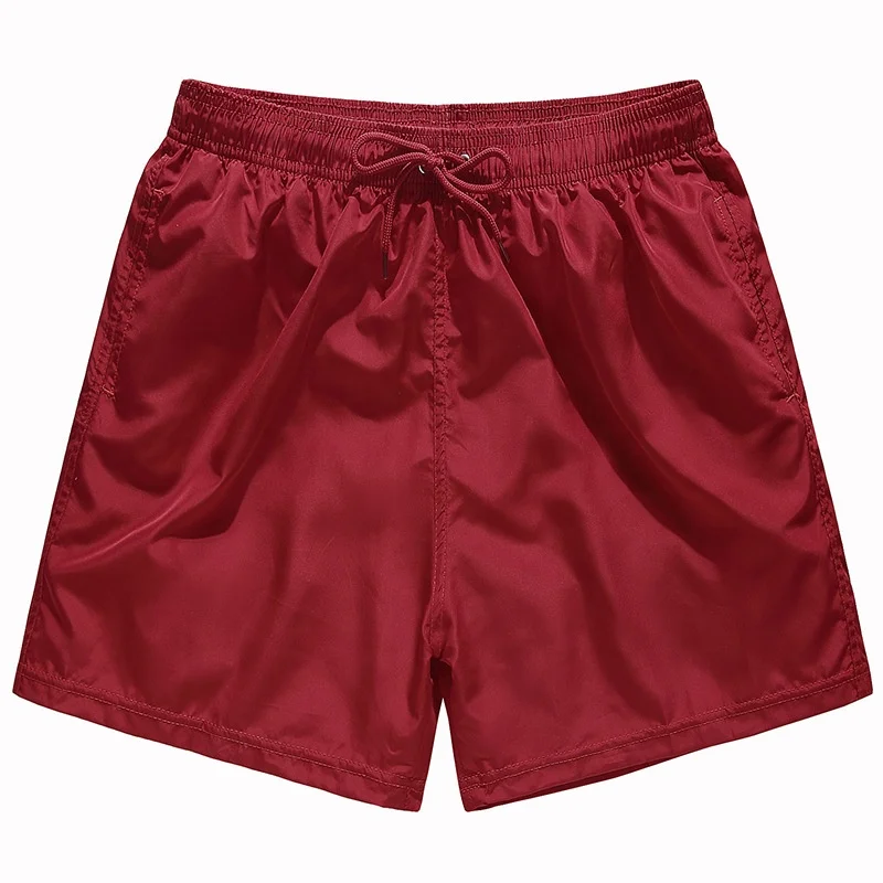 Оптовая продажа, мужские спортивные шорты высокого качества, чистые нейлоновые пляжные брюки