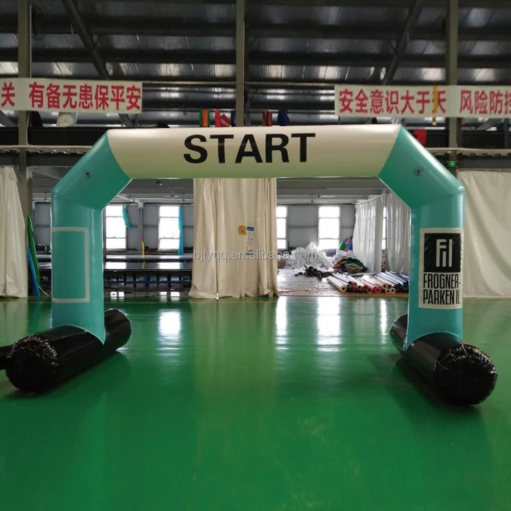 Wholesale Cheap inflatable arch tunnel CE approved blower customized logo size inflatable arch