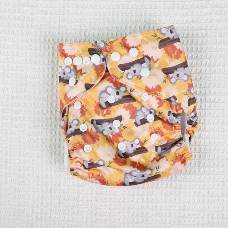 Langsprit color change newborn pocket cloth diaper one size reusable awj inside cloth diapers for boys and girls