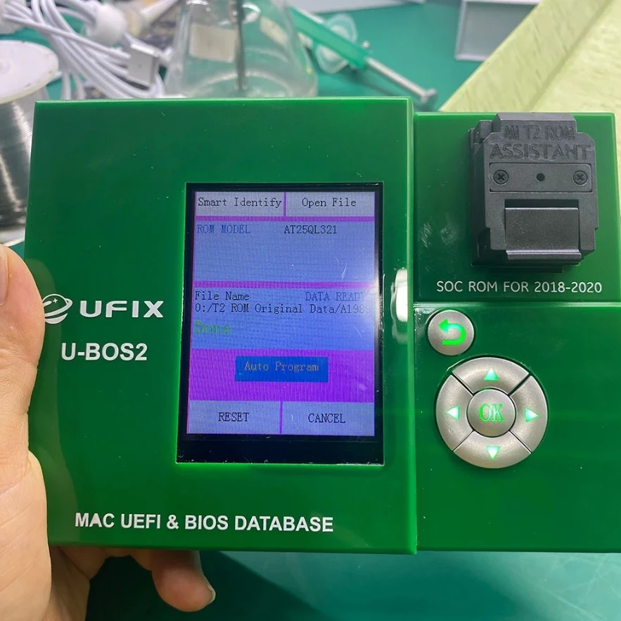 U-BOS2 программатор MacBook 2008-2020 удаляет блокировку EFI блокировка микропрограммного обеспечения PIN-кода данных T2/M1 чип ROM Write Recovery Custom OEM