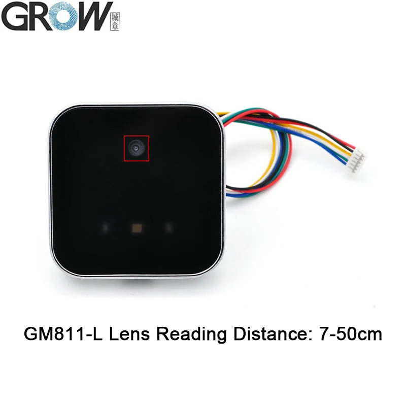 Модуль сканера Qr-кода серии GROW GM811 считыватель штрих-кода с интерфейсом USB/UART 5 в постоянного тока для парковки супермаркета Windows Arduino
