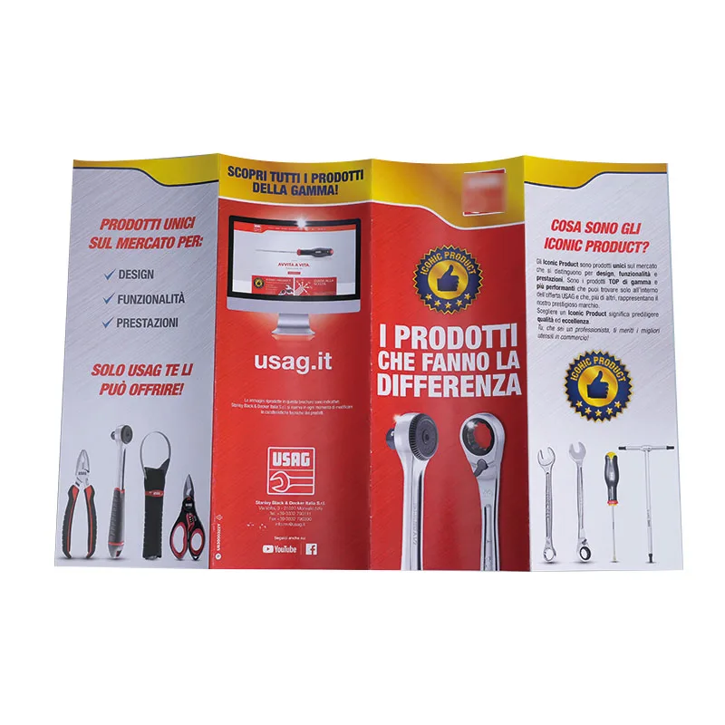 Custom offset printing service Recycled environmentally friendly paper Flyer printing paper