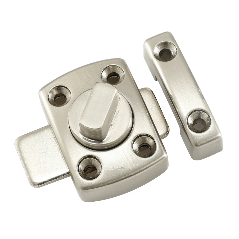 Горячая Распродажа, цинковая безопасная дверная скользящая дверь, деревянная дверь, болт, защелка для шкафа, ванной комнаты