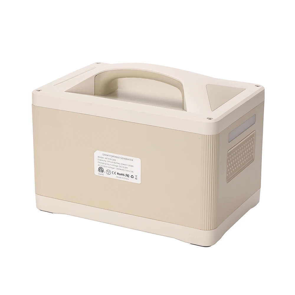 Super Energy Portable Power Station 1200W 1280Wh With PD USB Type C DC AC Outlet