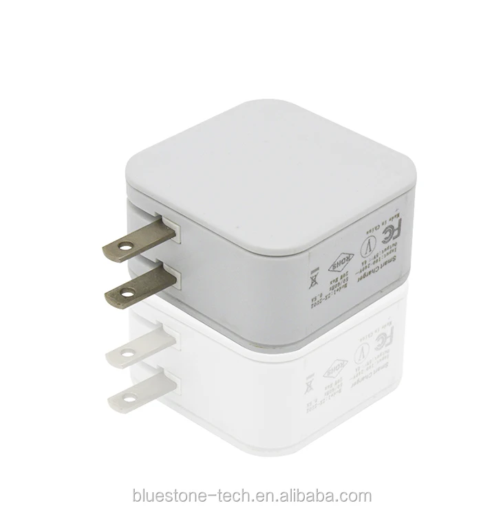 
Fast charger 24W QC3.0 double USB ports Quick charger US plug adapter wall charger 