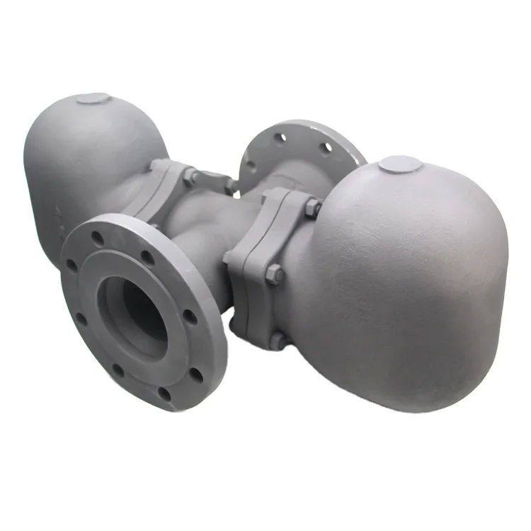 Double lever float ball steam trap Large displacement