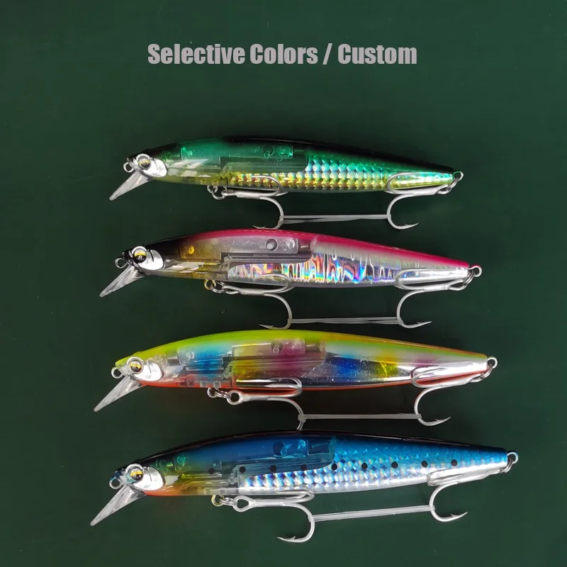 Deep Diving Lures Saltwater Casting Minnow 130mm 18g fishing lure jerkbait abs plastic