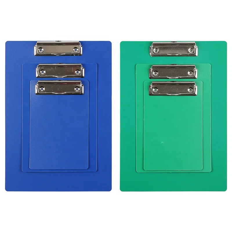 Hot Selling Customized Size PP Material Metal Board Clip Doucment Lever Arch File Wire Clip