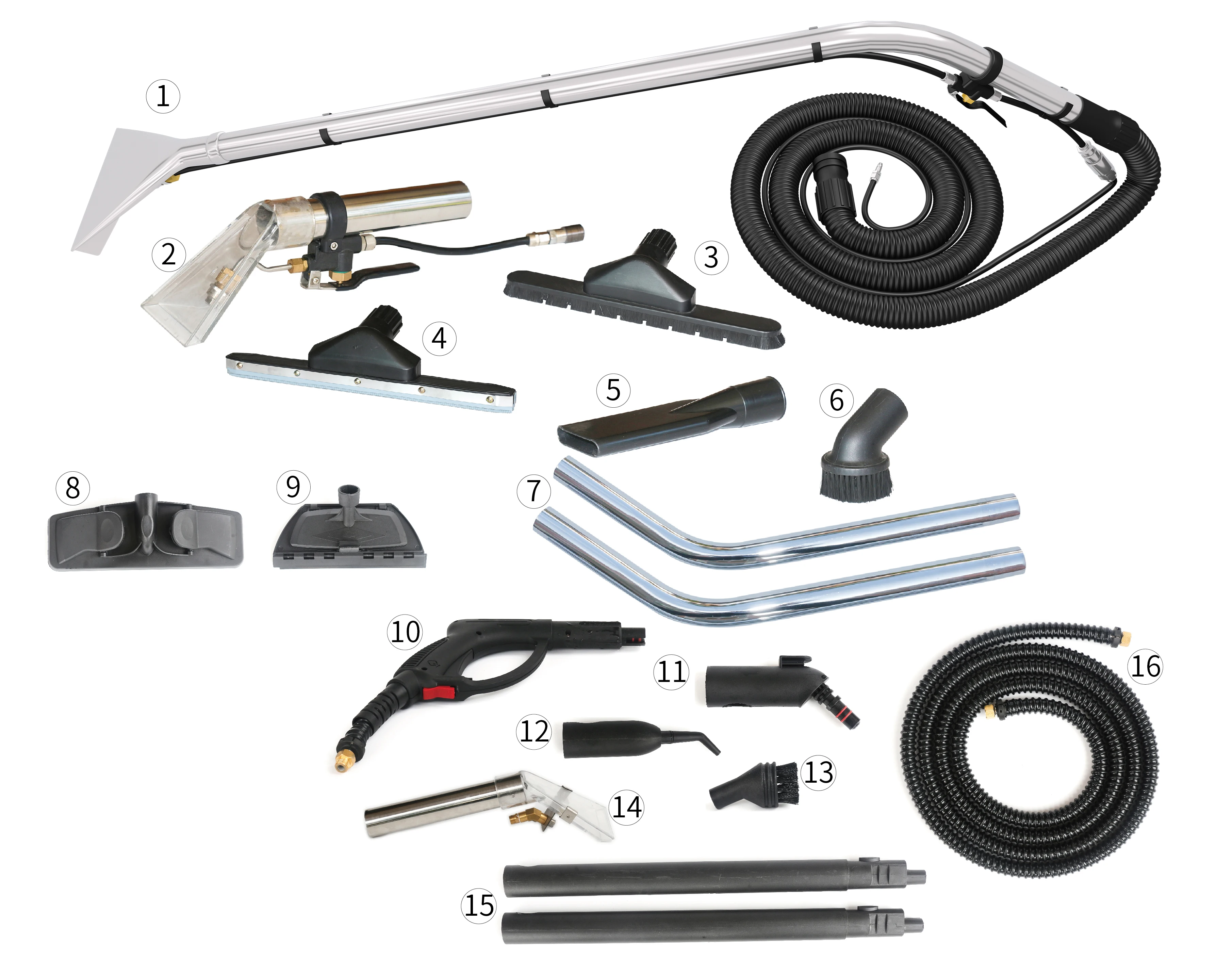 Industrial Wet And Dry DT-30ZQ 30L Steam Carpet Cleaning Machines Powerful High Temperature