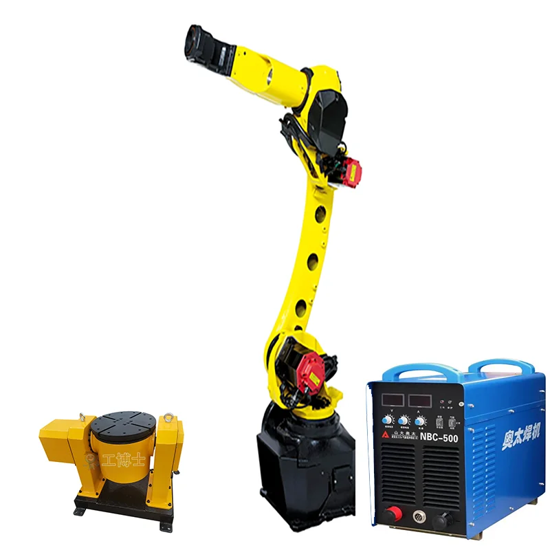 Hot Sale Robot High Accuracy Welding Positioner O Type With FANUC 2000ic 210F Welding Robot For Automatic Welding Technology Art