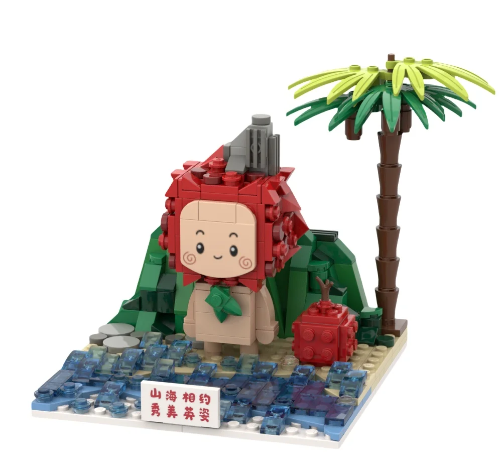 Индивидуальные кирпичные фигурки праздничный подарок для сотрудников компании бесплатные логотипы мини-строительные блоки