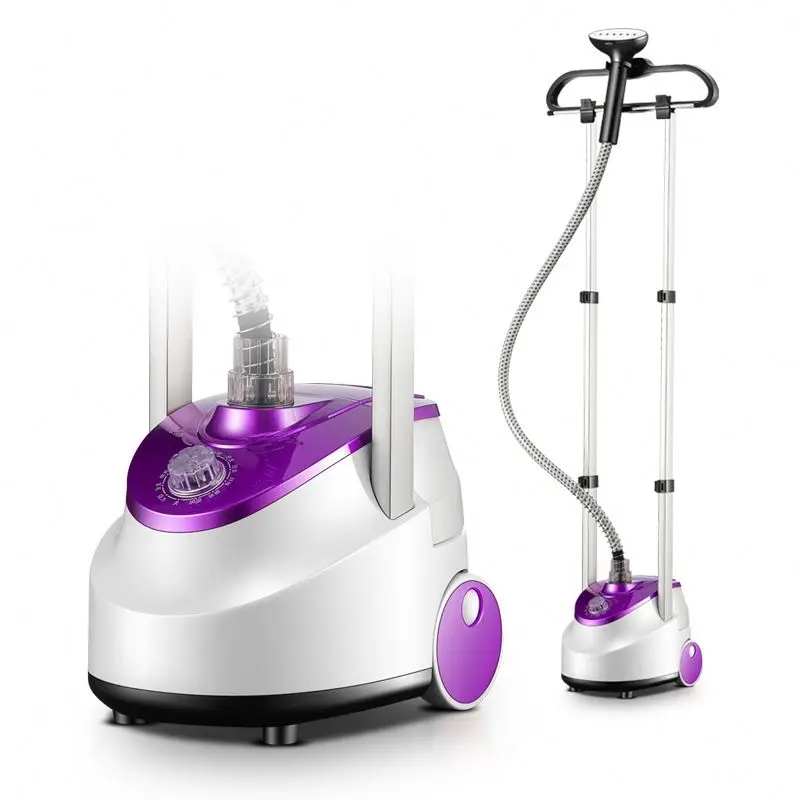 K119 Double Pole Garment Steamer Vertical Plate Steamer Adjustable  Iron Electric Clothes Ironing Machine Big Steam Handheld