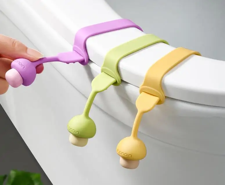 Manufacturer Toilet Accessory Prevent Contact with The Toilet Ring Prevent Contact with Toilet Seat Cover Lifting Handle