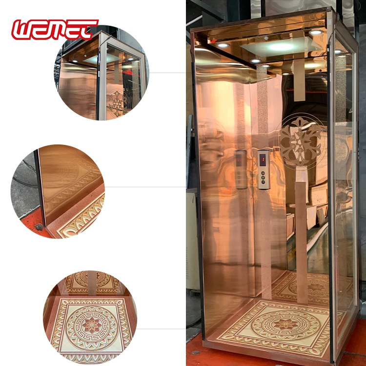 
Wemet cheap small home elevator lift elevator house with factory price 