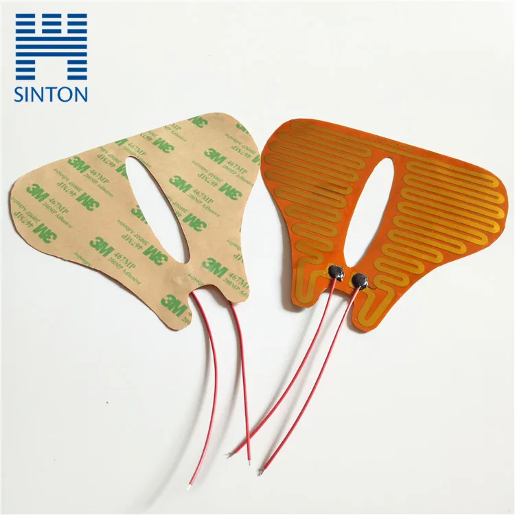  Полиимидный нагреватель 170*130 мм 12 В/50 Вт нагревательная пленка с NTC термостатом 60C провод