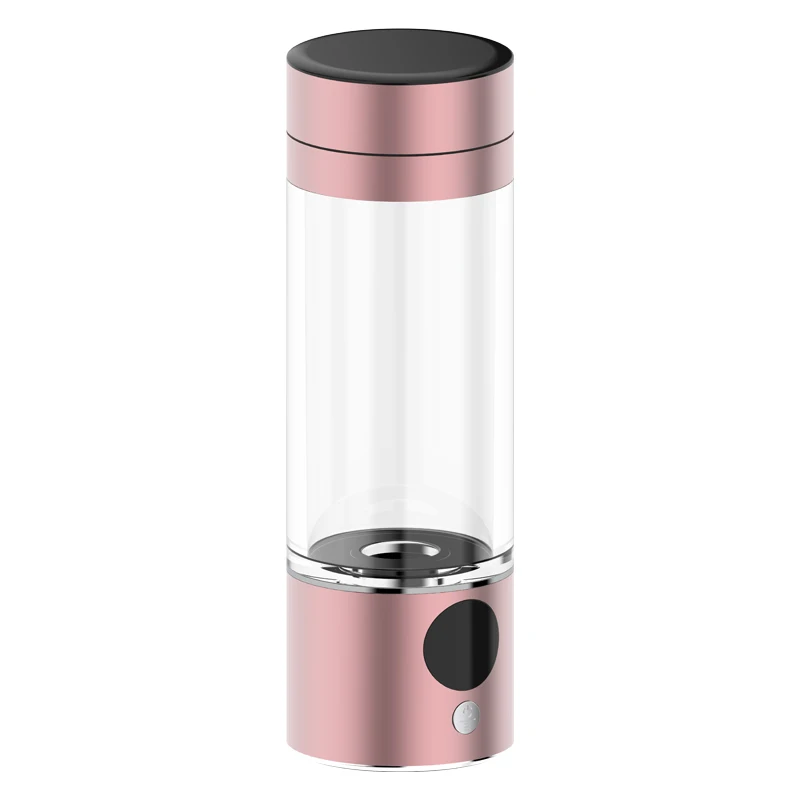 2024 new Rechargeable Portable Hydrogen Water Machine Generator 3Min Quick Electrolysis Hydrogen Water Bottle