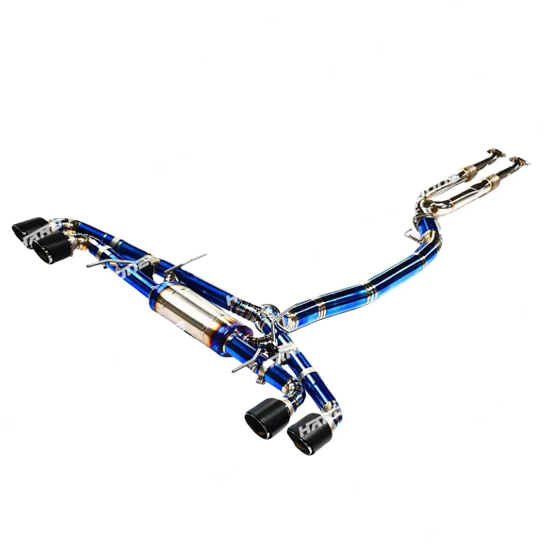 Глушитель выхлопной трубы титановый для NISSAN GTR/GT-R R34/R35 3.8TT 2008-2023 автозапчасти Catback выхлопная система с Y-трубкой