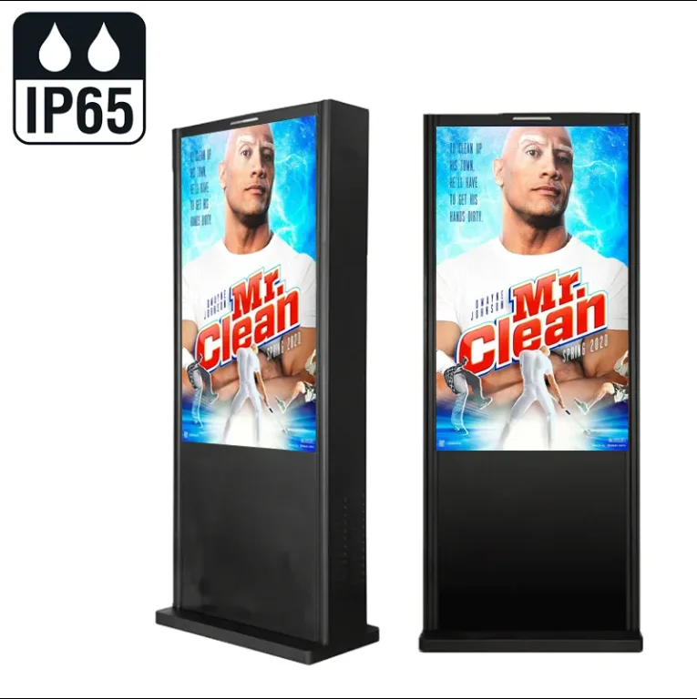 43 49 55 65 наружное 3500nits ЖК-рекламное оборудование дисплей Android 11 Digital Signage интерактивный наружный медиаплеер Тотем