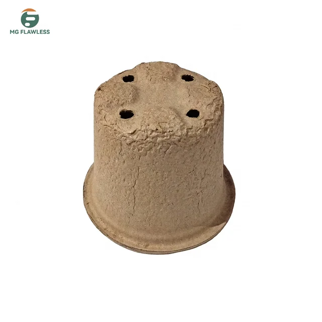 Biodegradable Green Life planter Paper pulp garden seed pot Greenhouse garden seed starter tray seed cup