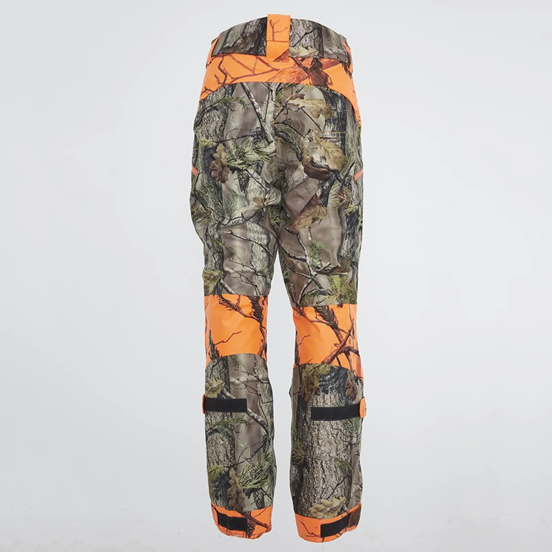 
High quality cargo orange camouflage pants waterproof hunting pants 