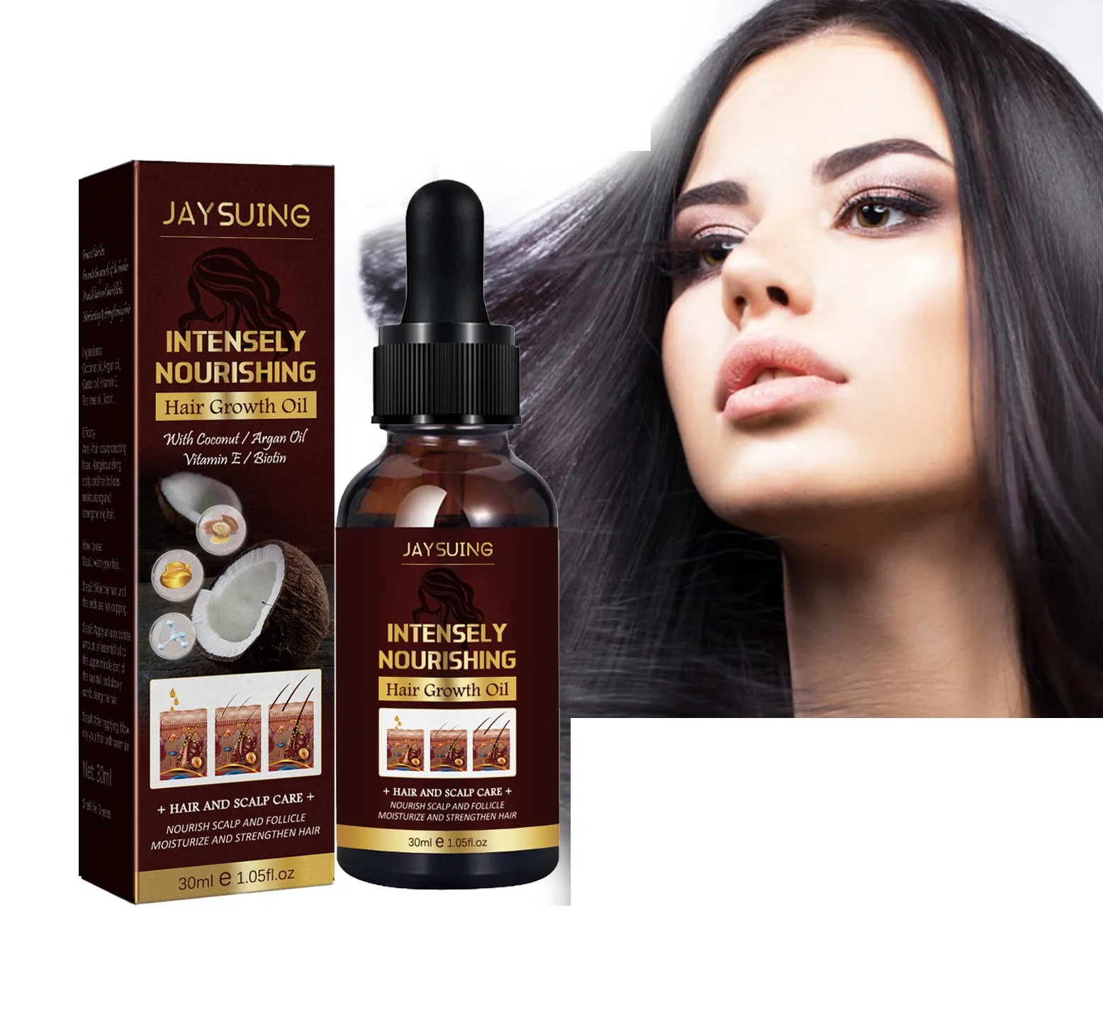 The Best Selling Custom Logo Active Organic Coconut Oil Extreme Thrive Wild Hair Growth Oil For African Black People Woman Hair