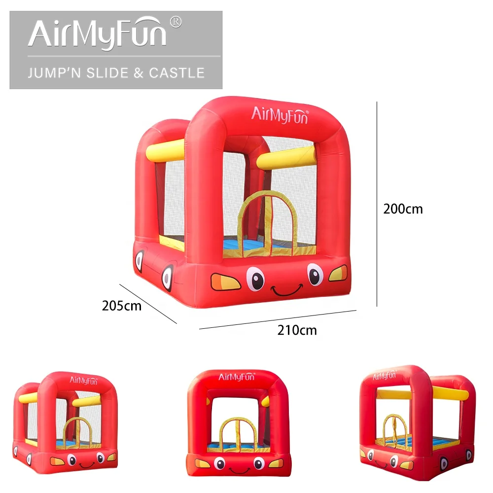 Дешевый мини-надувной прыгающий домик для детей, коммерческий батут, маленький надувной автомобиль, Китай