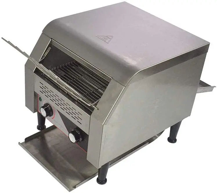 Heavy Duty Stainless Steel Conveyor Toaster Oven for Restaurant