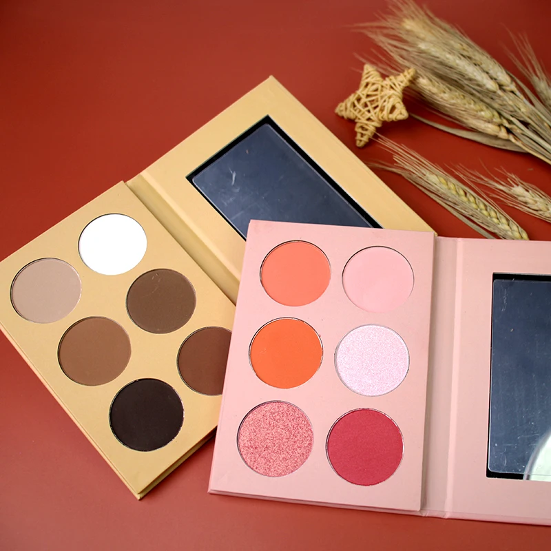 Wholesale New Colorful Pigmented Luxury Diy Vegan Nude Makeup Private Label Custom Eye shadow Palette Eyeshadow palette