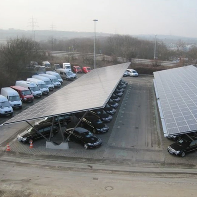 Sunforson car parking solar carport double space aluminum solar carport panel installation solar brackets