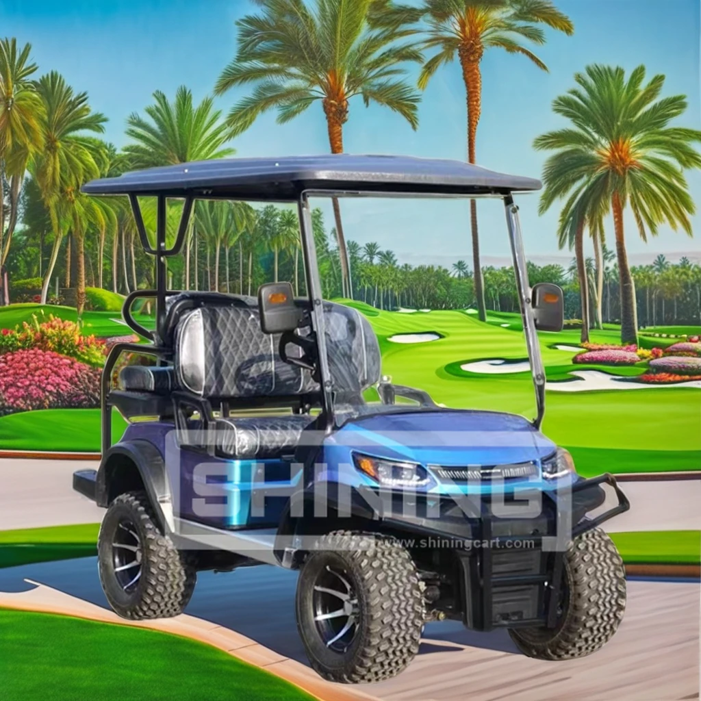 Shining Brand high degree club car electric differential four seat golf cart