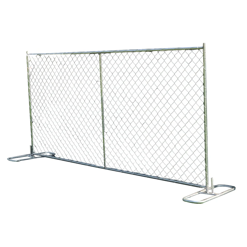 6x12 portable galvanized  chain link temporary fence panel in America for events