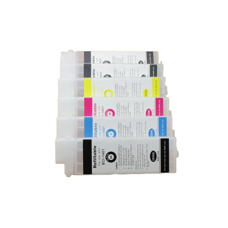 New Design jet toner refill cartridge compatible wholesale sublimation ink cartridges for  Canon IPF605/650/655/750/755