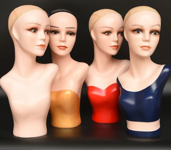 Female Mannequin Head For Wig Display Wig Stand Mannequin Head