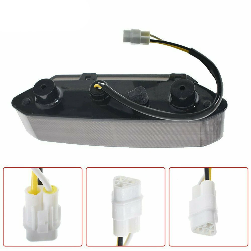 ATV/UTV Parts & Accessories Smoke Lens LED Taillight Assembly Brake Light for Yamaha YFZ450