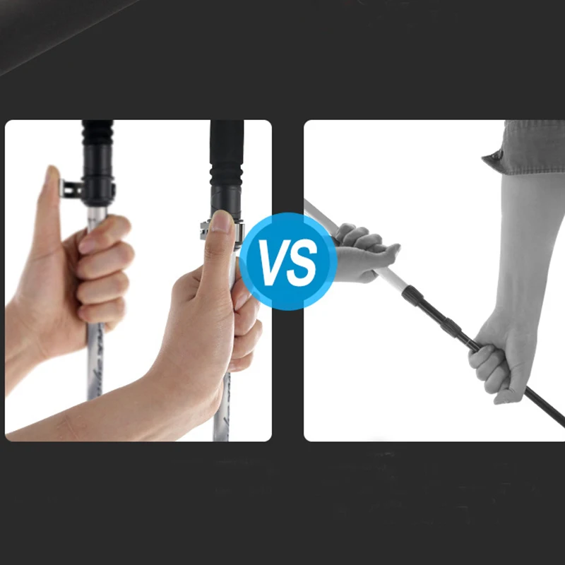 Entai hiking walking multifunctional trekking pole ultralight backpacking tent anti-skid outdoor walking stick outdoor wood