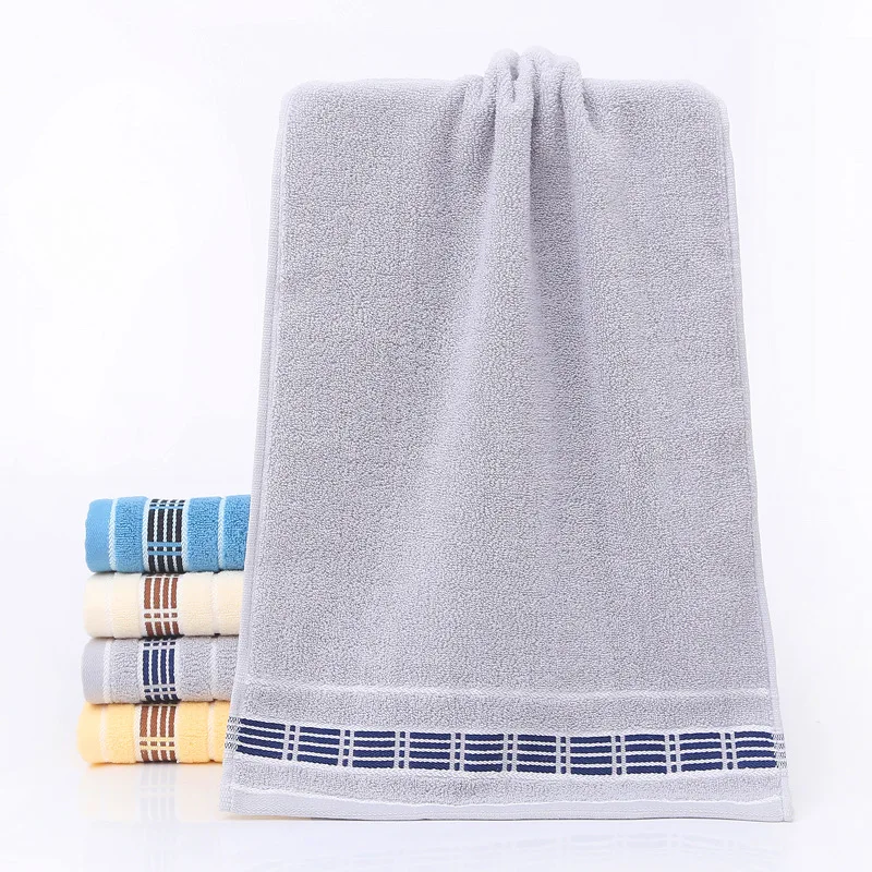 Soft, absorbent, thick cotton towel made of pure cotton