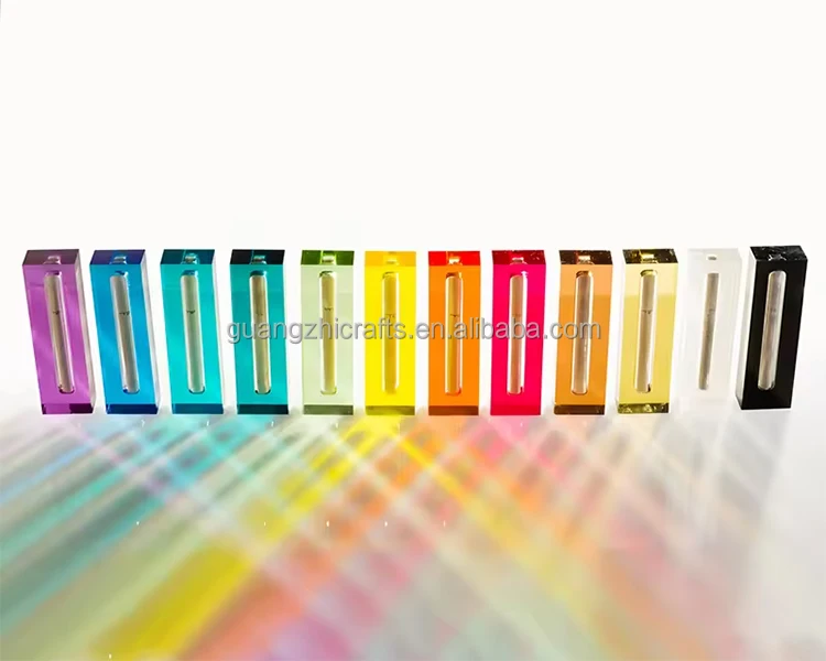 Роскошный акриловый чехол для Mezuzah цвета держатель Jewish Judaica прокрутки