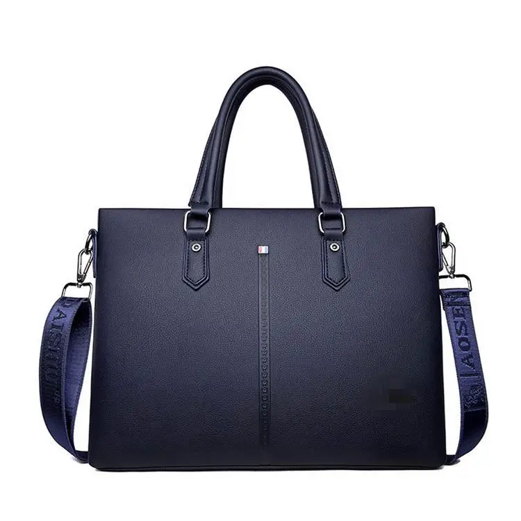 Free Sample fashionable styles black cowhide computer student laptop bag 15.6 inch women