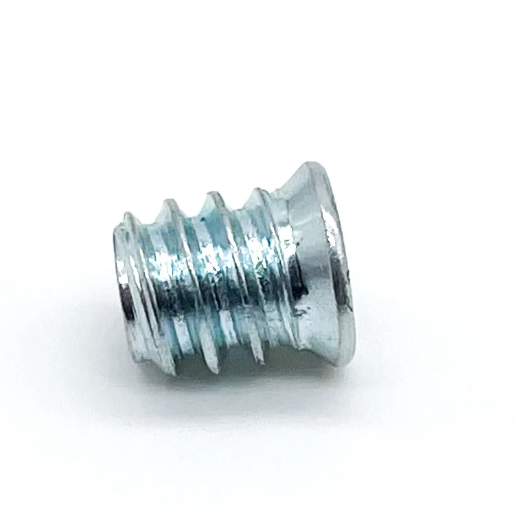 Steel Metal Hexagon Hex Socket Drive Head Screws Embedded Insert Nut E-Nut For Wood Furniture