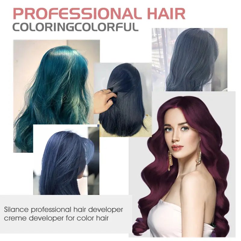Wholesale Good Quality  Less Irritant Hair Dye Assistant Hair Peroxide Developer For Salon Use
