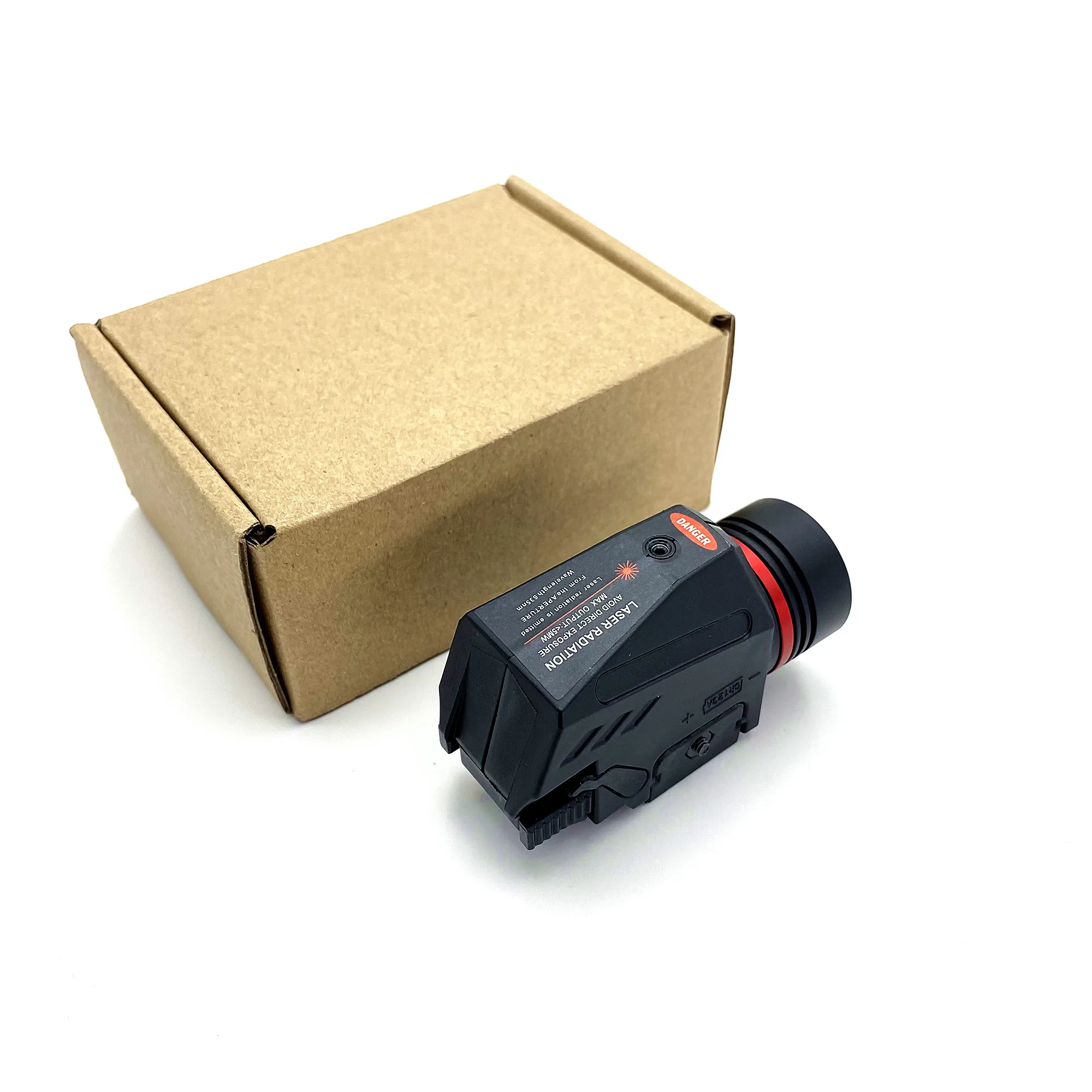 New Hunting Accessories Combined Tactical Flashlight 150 Lumen Hanging Red Laser LED Flashlight Combo