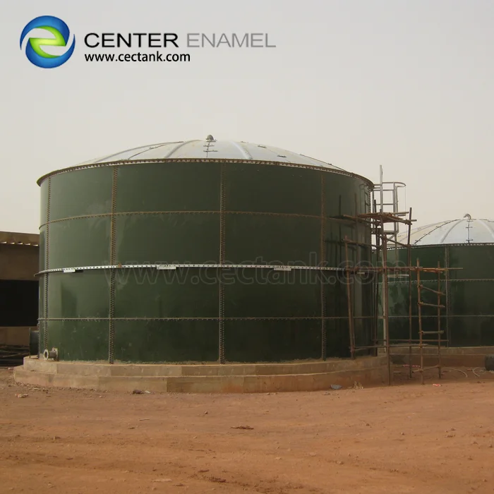 Glass fused to steel biogas company sales for portable biogas plant